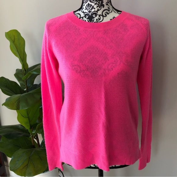 π π Madison Jules Waffle Style Cashmere Crew Neck Sweater π π - Picture 6 of 9